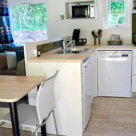 Geraumiges Mobilheim Am Mit Aussensauna Und Whirlpool Wa103 Сasa de vacaciones *