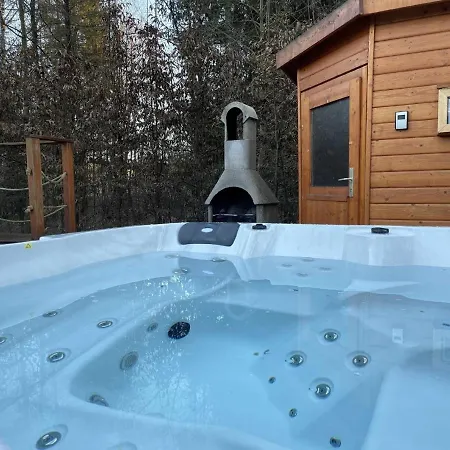 Geraumiges Mobilheim Am Mit Aussensauna Und Whirlpool Wa103 *